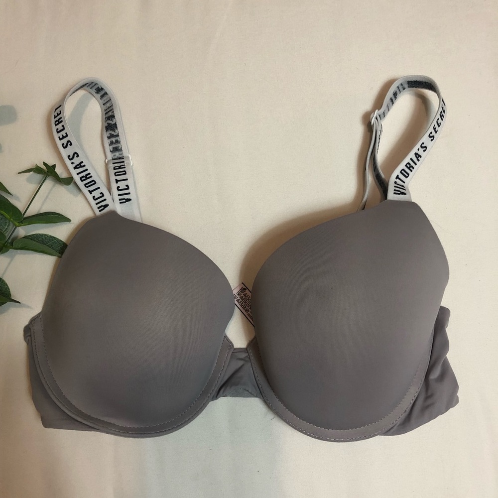 Victoria’s secret push up bra 32D grayish lavender